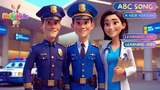 ABC Song | Learning Jobs For Kids | Learning Alphabet For Children And Toddlers | English Education