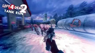 Solo Expert Tank Run on COLD FRONT | Left 4 Dead 2