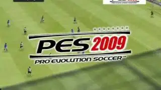 PES2009 tactics corner free kick passing skills
