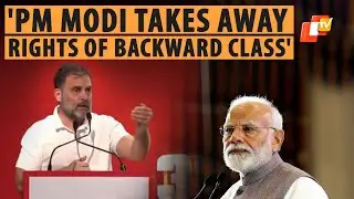 'Samvidhan Samman Sammelan': 'PM Modi Takes Away Rights Of Backward Class': Congress MP Rahul Gandhi