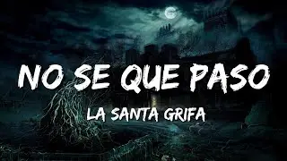 LA SANTA GRIFA &ndash; NO SE QUE PASO (Letra\Lyrics)