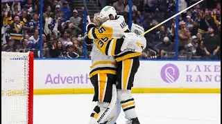 Tristan Jarry becomes the first goalie in Penguins history to score a goal / 30.11.2023