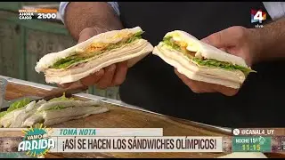 Vamo Arriba - ¡Así se hacen los sándwiches olímpicos!