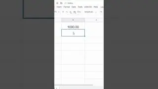 Add zeros after decimal point in Google Sheets