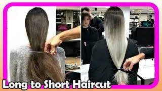 Beautiful Long to Short Pixie Haircut Women #13 ● Extreme Hair Makeover ●  Hairstyles 2018