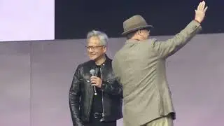 NVIDIA黃仁勳現身Wistron緯創資通尾牙林憲銘&林建勳 2025 01 17
