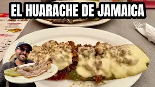 Los originales Huaraches de Jamaica sin sabor en CDMX. Ya no rifan