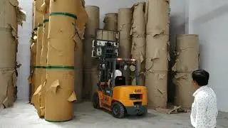 ACE Forklift With 630-1600 mm PRC Attachment