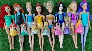 Disney Princess Doll Makeover ~ DIY Miniature Ideas for Barbie - Wig, Dress, Faceup, andMore! DIY