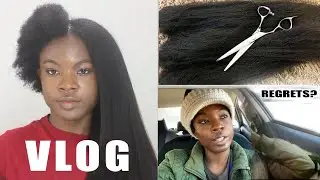 THE TRUTH ABOUT MY BIG CHOP| My First Week Big Chop VLOG