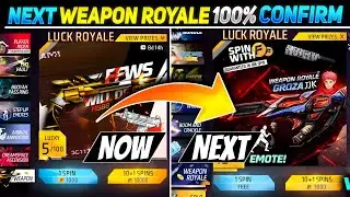 NEXT WEAPON ROYALE FREE FIRE | 100% CONFIRM🤫💯| UPCOMING WEAPON ROYALE FREE FIRE | NEXT WEAPON ROYALE