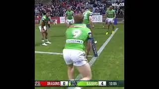 Try celebration of the year | Canberra Raiders | NRL 2023 |