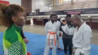 Karate By Sensei Kingsley Onuelu 6th Dan Reaction Training - University of Lagos, Nigeria 🇳🇬 2024