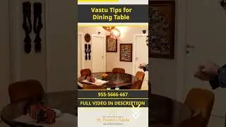 Vastu Tips For Dining Table | #shorts #shortsfeed #shortsyoutube #viral #trending
