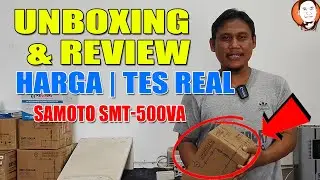 ⚡ STAVOLT SAMOTO SMT - 500VA ⚙️ Unboxing, Review, Harga & Tes Stabilizer Listrik Langsung!