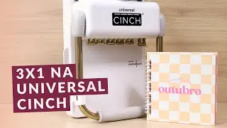 Testei o wire-o 3x1 na Universal Cinch e montei meu Álbum de Outubro