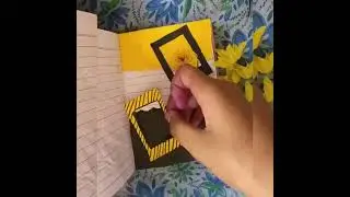 Yellow and Black Journal With Me/ 🐝/ Journal With Me/ #ideas #journal #shorts