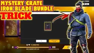 MYSTERY CRATE FREE FIRE || IRON BLADE BUNDLE FREE FIRE || NEW EVENT MYSTERY CRATE || 27 April 2020