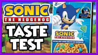 Sonic The Hedgehog Cereal Taste Test & Review