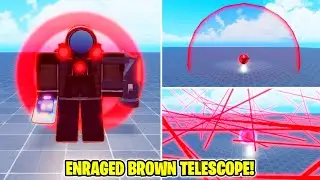 How to get ENRAGED BROWN TELESCOPE + TESLA WOMAN MUST DIE BADGE in SUPER BOX SIEGE DEFENSE! (ROBLOX)