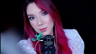 ASMR Ear Blowing 🌬TROV&Otilde;ES NOS OUVIDOS👂SOPROS No TASCAM, Pincel MIC, Sussurros *ALTA SENSIBILIDADE*