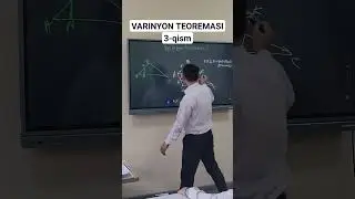 VARENION TEOREMASI. 3-qism. #algebra #geometriya #maktab #matematika #teorema #short #shorts