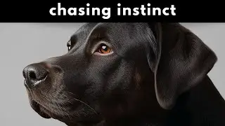 Labrador Retriever   Chasing Instinct