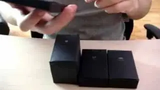 Unboxing the LG KU 990, also known as the LG Viewty