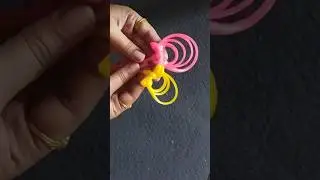 Plastic Wire Flowers Making Idea/ Flower Craft#shorts 😍😍