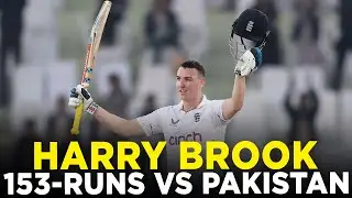 Let's Recap Harry Brook's 153 Runs vs Pakistan | Maiden Century in Test | Test | PCB | MY2A