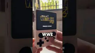 does it have any WWE games? 👀 #wwe #retrogamingconsole #consolegaming #retroconsole #gaming