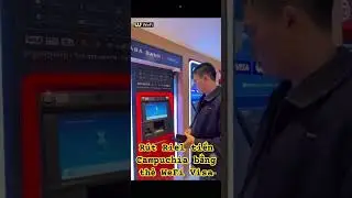 R&uacute;t tiền Riel của Campuchia tại c&acirc;y ATM b&ecirc;n Campuchia #wefi #crypto #mmo #wfi #visa #cryptoatms