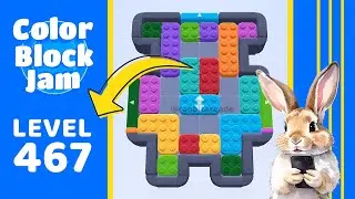 Color Block Jam Level 467 Solution Walkthrough