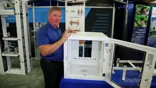 Standard Wall-Mount Enclosure Installs with One Person