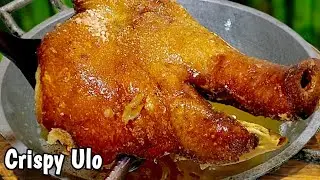 ‼️ Ganito Lang Pala Kadali ang Pagluto Ng Crispy Lechon Ulo Ng Baboy! Grabe Sa Sarap!!😲