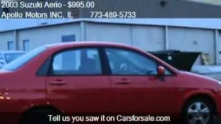 2003 Suzuki Aerio S for sale in Chicago, IL 60639 at Apollo
