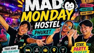 Mad monkey hostel Phuket part 2 Crazy Dance Night in phuket  Thailand Party Vibes 2025