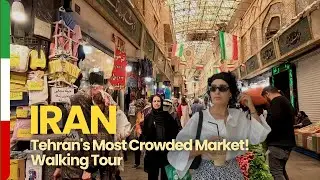 Walking Through Tajrish Traditional Bazaar 🇮🇷 A Virtual and Real-Life Experience