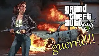 GUERRA DECLARADA CONTRA MRS.CANDYRIA!!! TA DIFICIL!!! - GTA V Feat DexVaas, Bacons e Mrs.Candyria