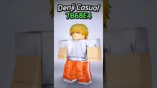 Roblox DENJI Chainsaw Man Outfit Ideas #shorts