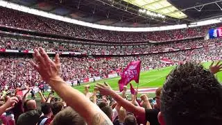 THE VILLA BOYS FROM ASTON Wembley 2019 Playoff Final. ASTON VILLA vs Derby County
