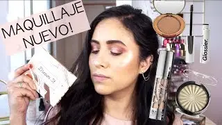 PROBANDO MAQUILLAJE NUEVO - KathleenLights x Colourpop, Urban Decay, Glossier y Más
