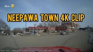 NEEPAWA TOWN 4K CLIP DASHCAM