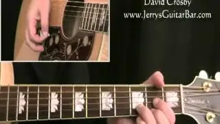 How To Play David Crosby Almost Cut My Hair (full lesson)
