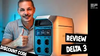 ECOFLOW DELTA 3: DISCOUNT CODE & REVIEW - The Ideal Power Station for Everyone?