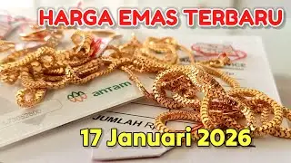 HARGA EMAS HARI SABTU 17 JANUARI 2026 ✓ HARGA EMAS PERHIASAN ✓ ANTAM HARI INI ✓ GALERI 24 ✓ EMAS 24K