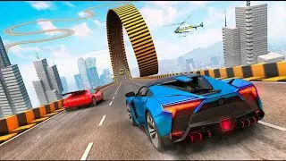 Ultimate Mega Ramp Sports Car Racing Simulator 3D - Best Android Gameplay - Free Games Download