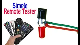 Make a Simple Remote Tester By TSOP38238 IR Receiver - IR Remote Tester