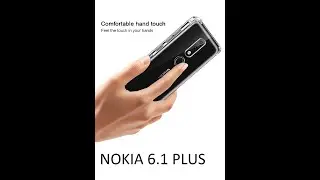 Nokia 6 1 plus Mobile Back cover unboxing- Transparent