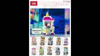 LOZ MINI Nano Diamond Creative Brick Mini Street Building Block
